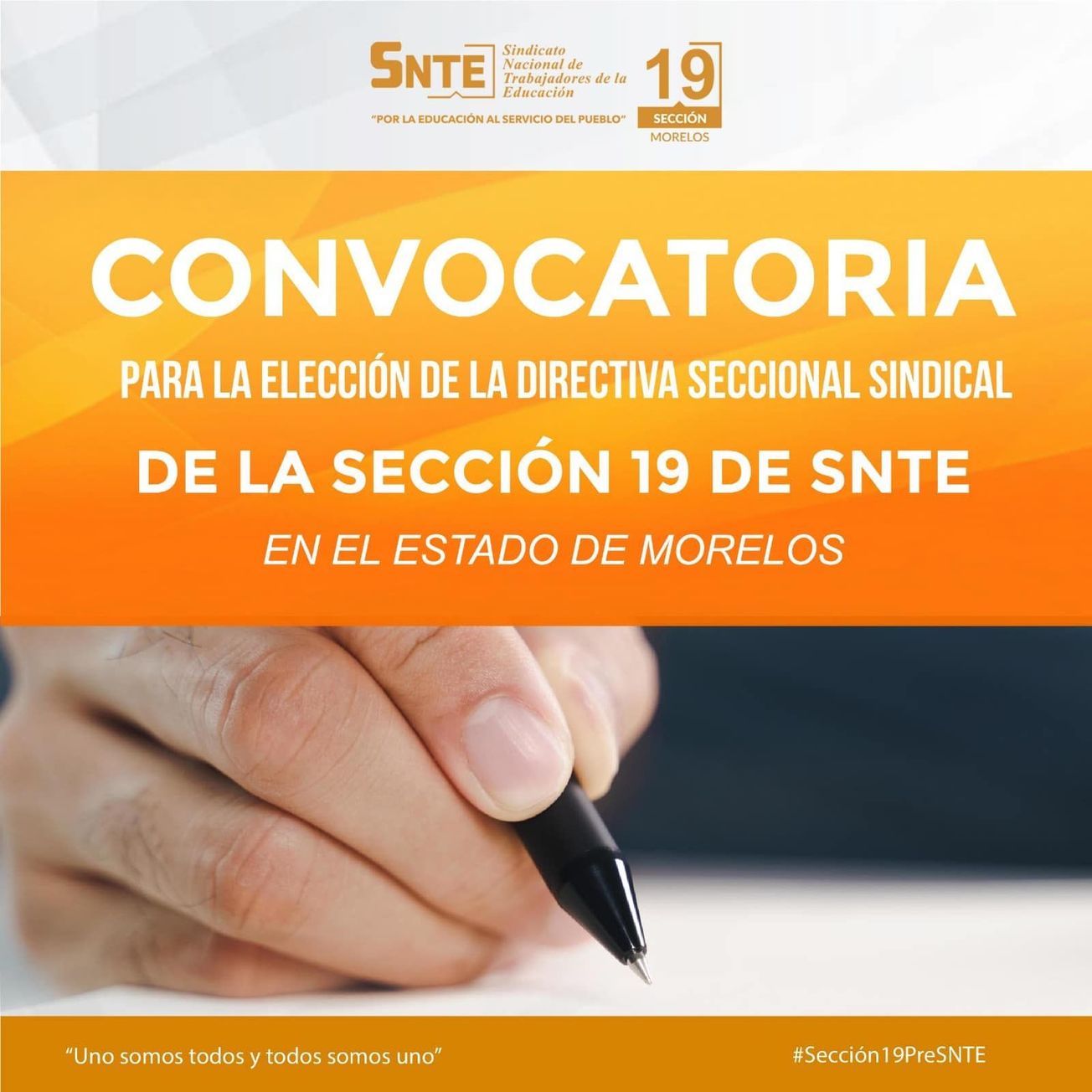 Lista la convocatoria para renovación del SNTE en Morelos