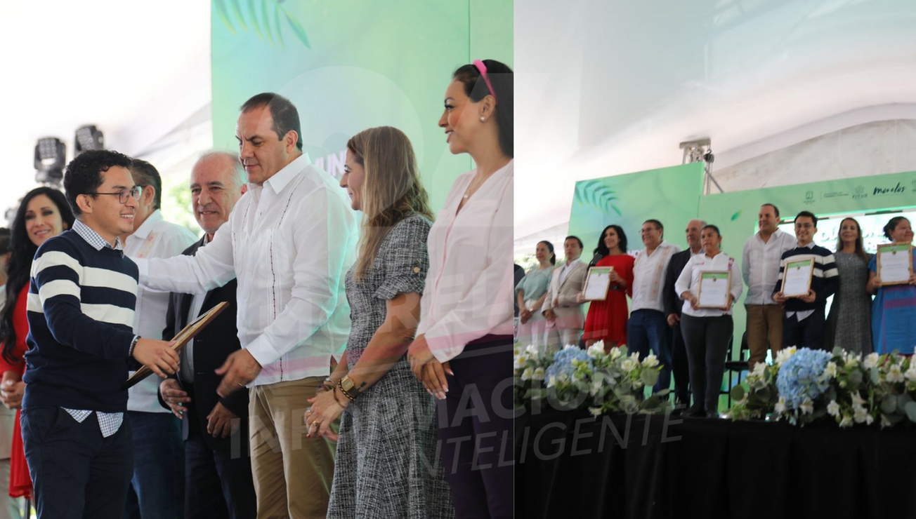Reconoce Gobernador a quienes impulsan el turismo en Morelos