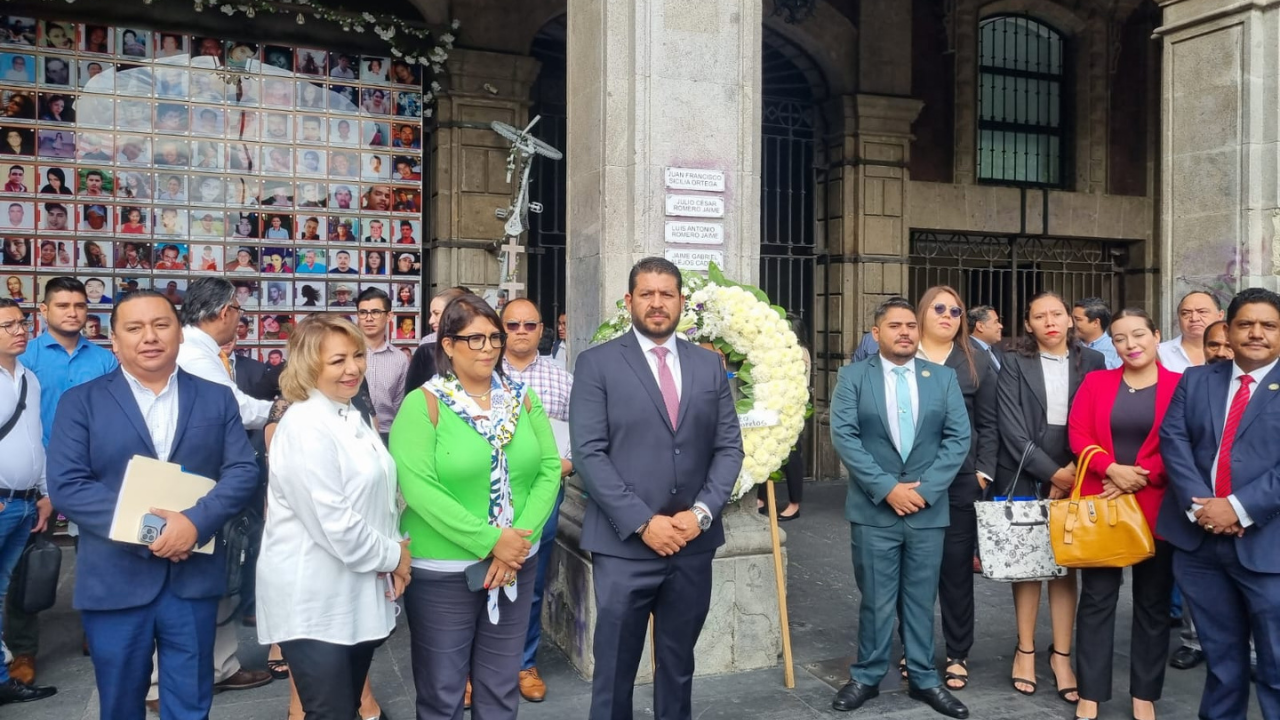 Abogados exigen a las autoridades justicia a Juan Carlos Olallo Flores