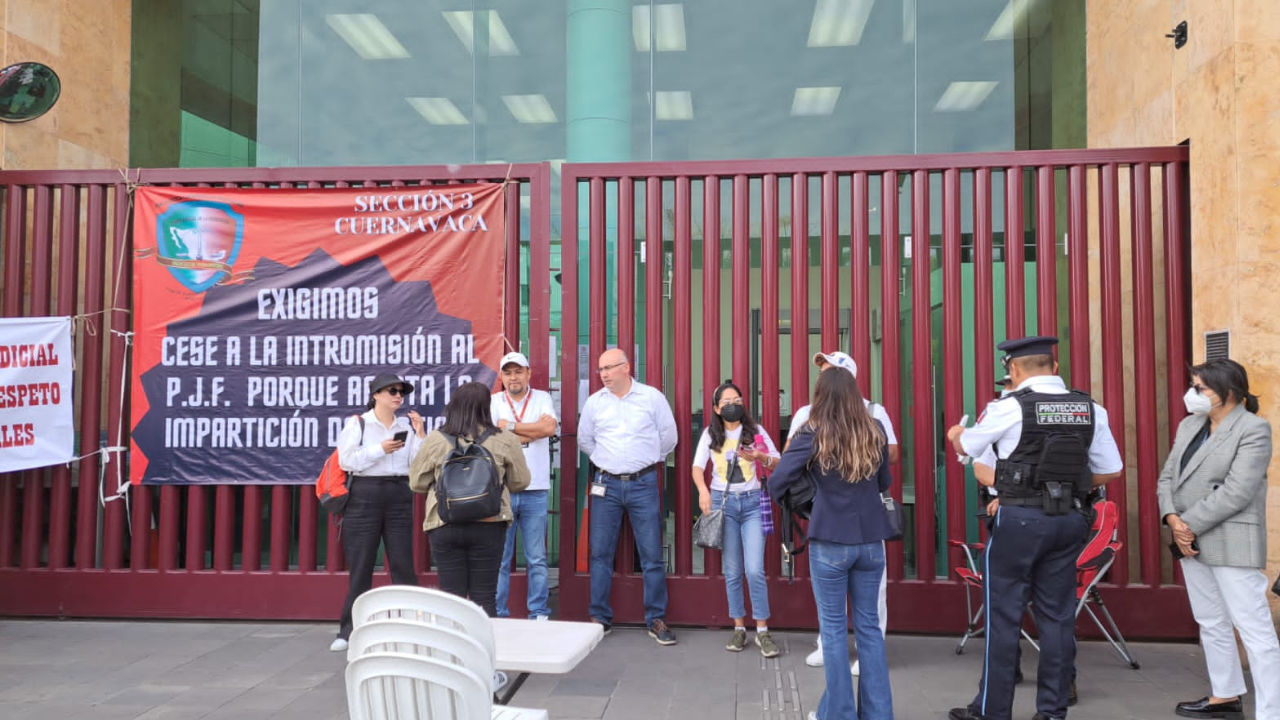 Paran labores en el Poder Judicial