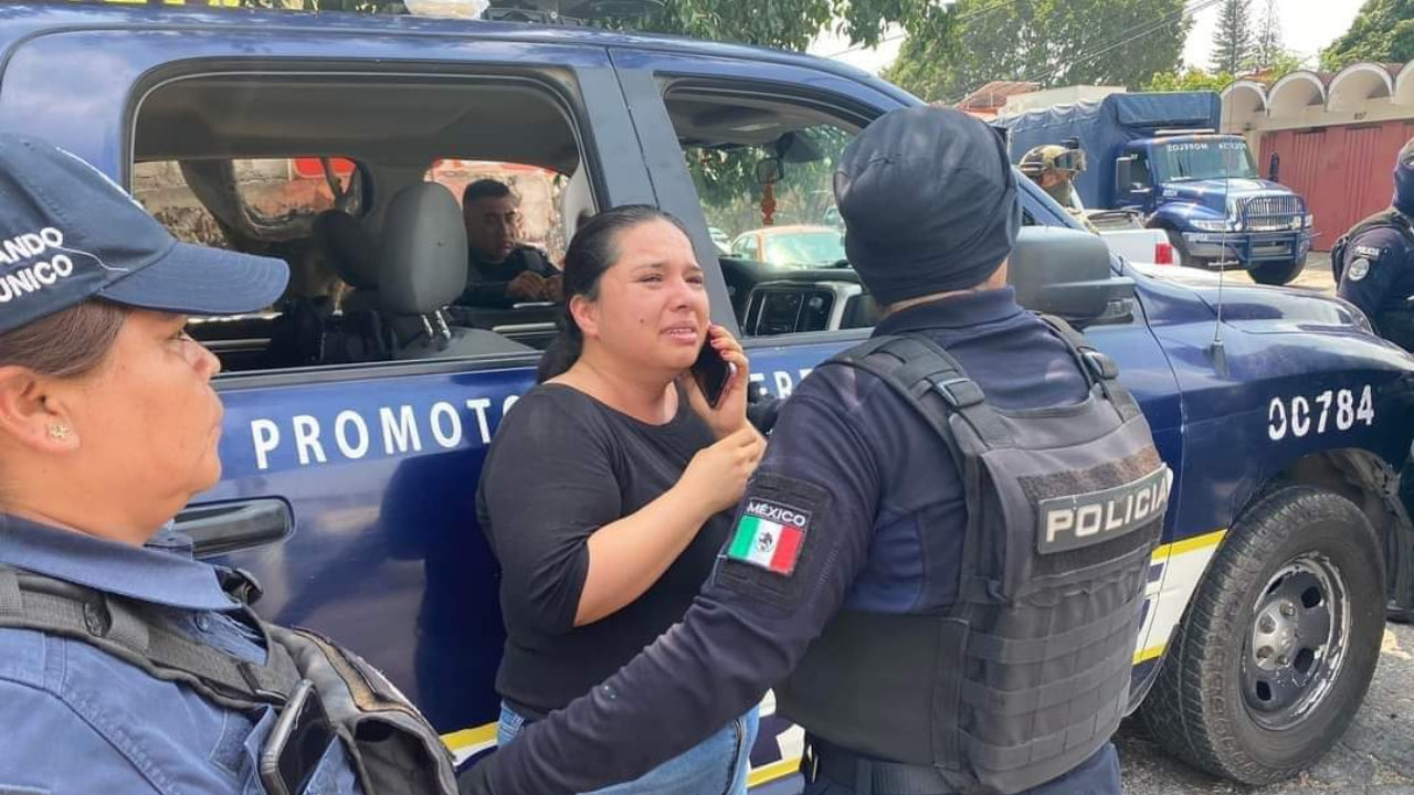 estrella pedroza periodista agredida policia