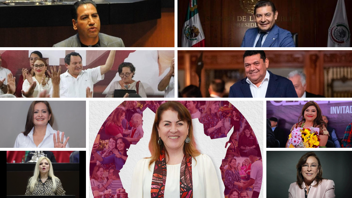 Lista de candidatos de Morena a las 9 gubernaturas del país