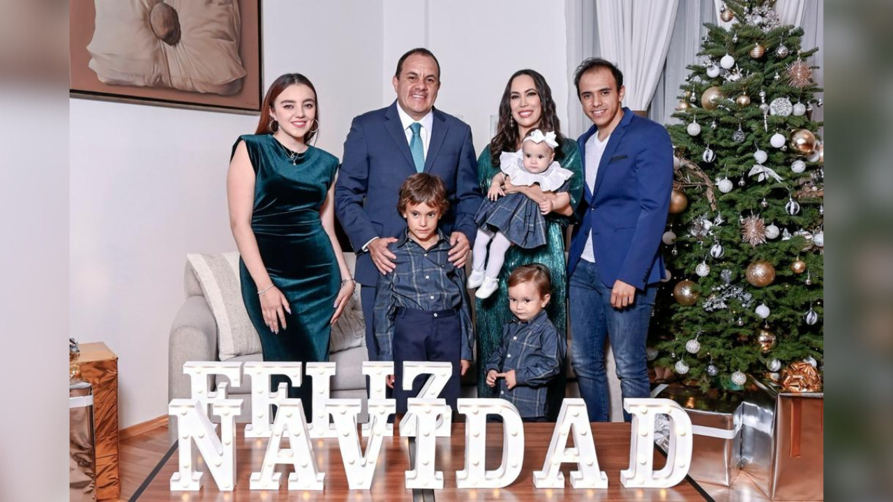 Cuauhtémoc Blanco y su familia desean una feliz Navidad y un próspero año 2024