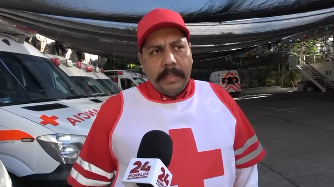Mantiene Cruz Roja protocolo para atender hechos de violencia en Morelos
