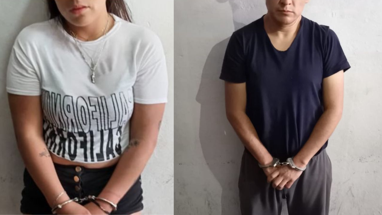 Detienen a pareja armada frente a base de la Policía de Jiutepec