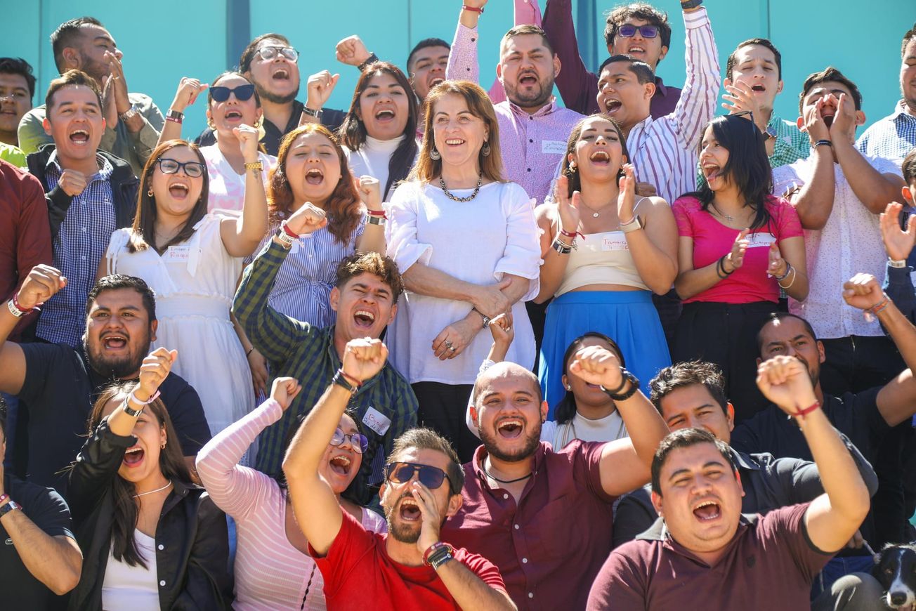 Los jóvenes son el futuro de la transformación social: Margarita Saravia