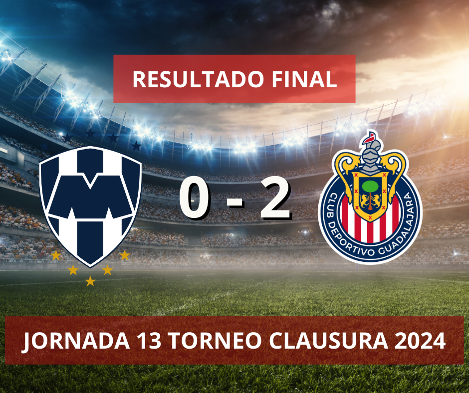 Monterrey pierde el invicto en casa ante el rebaño sagrado del Guadalajara