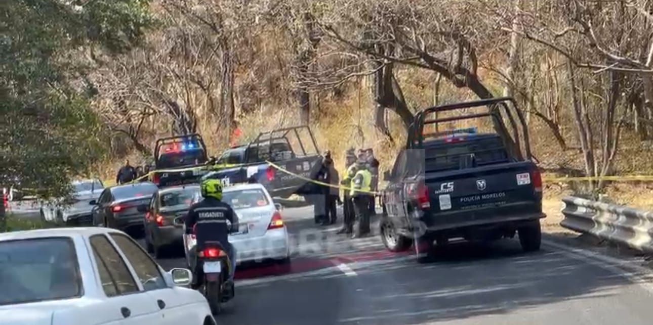 Hallan cuerpo sin vida en carretera Cuernavaca-Cuautla