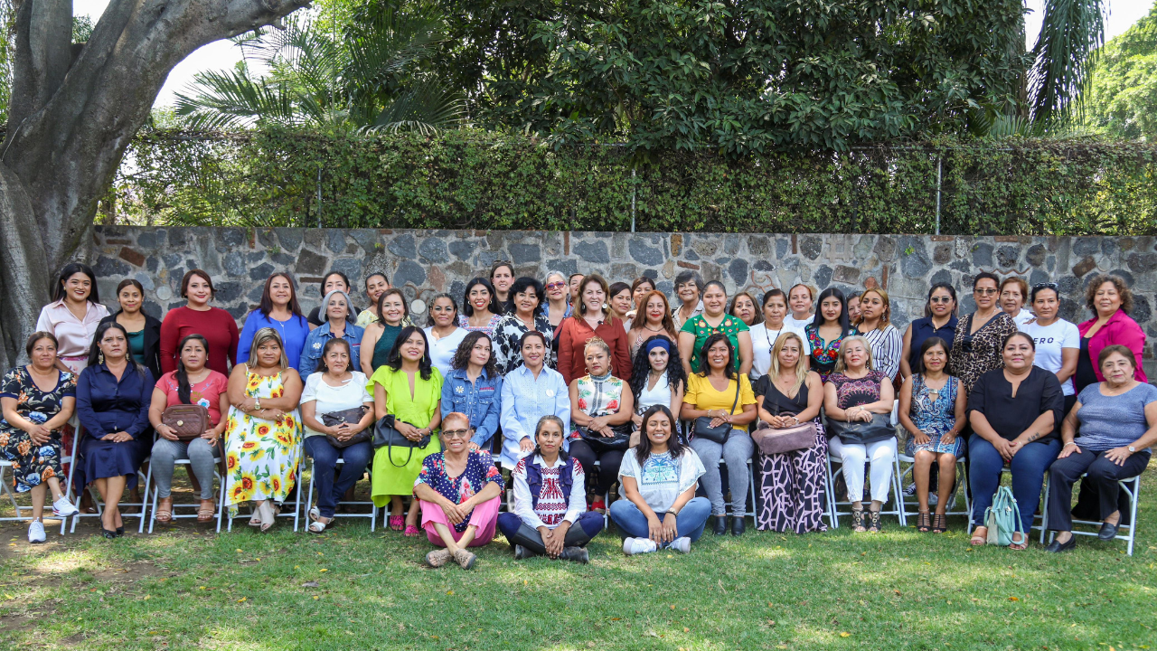 Las mujeres son el eje sustancial de la transformación en Morelos: Margarita González Saravia
