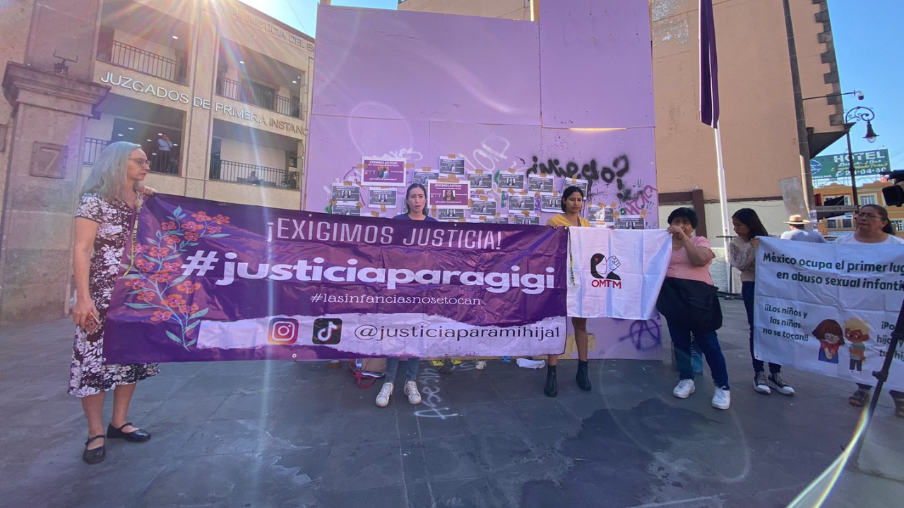 Piden justicia por niña que sufrió abuso en Morelos