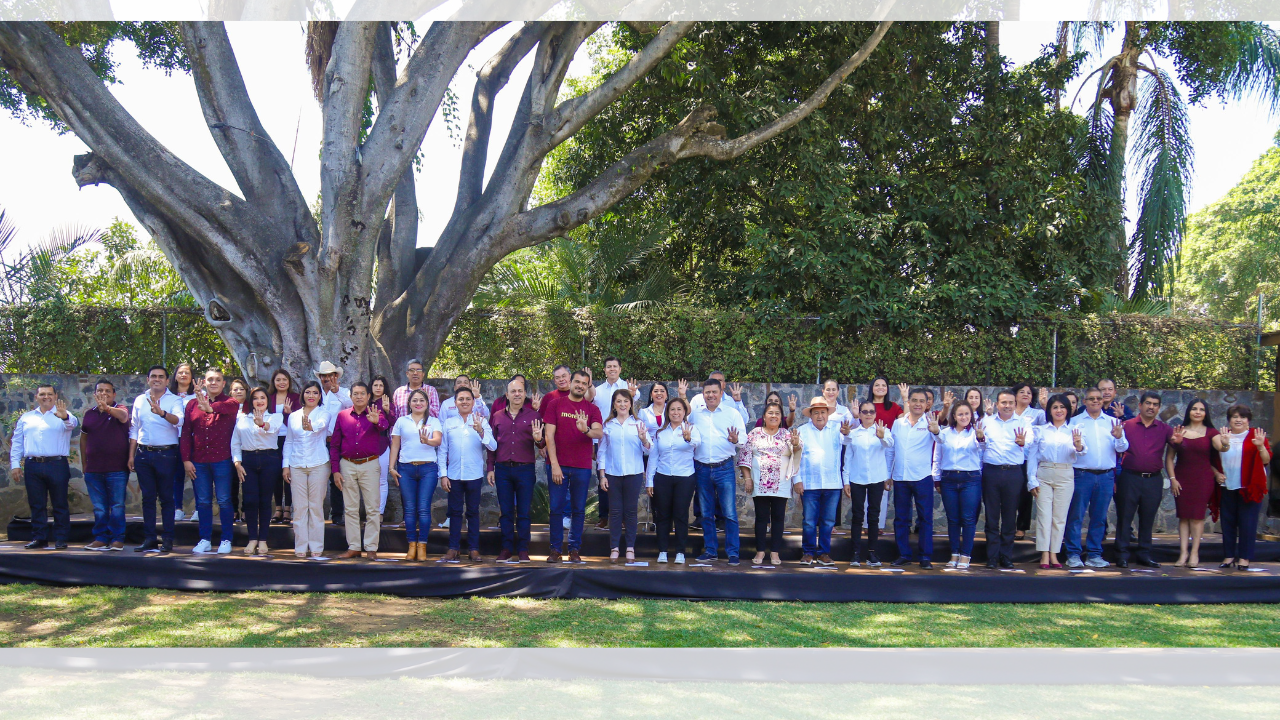 Se reúne Margarita González Saravia con candidatos a alcaldías y distritos electorales de Morelos