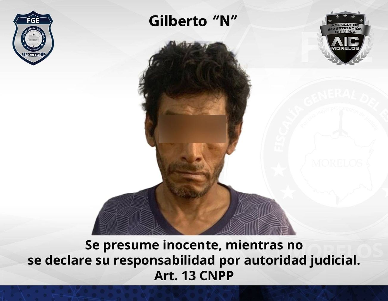 A prisión preventiva sujeto que agredió con un machete a 7 niñas de primaria en Tlaquiltenango