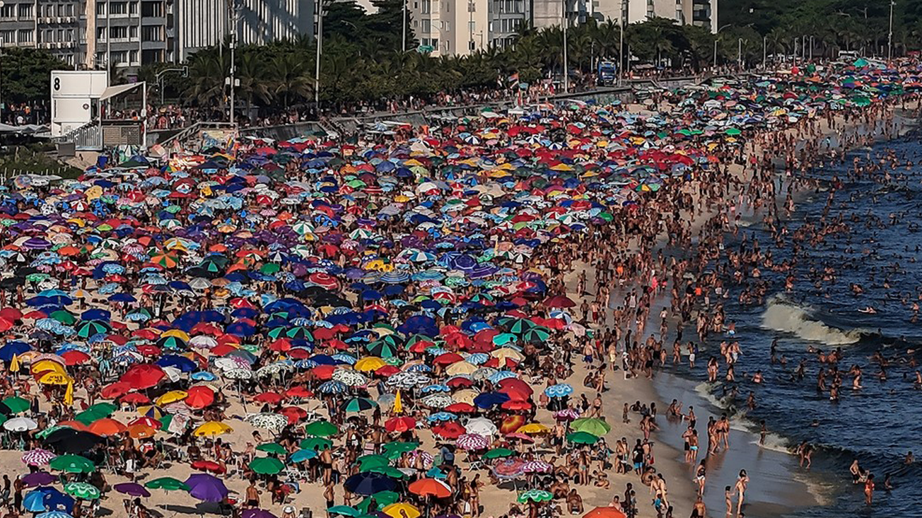 Récords de calor en Brasil; Rio de Janeiro alcanza los 62,3 ºC