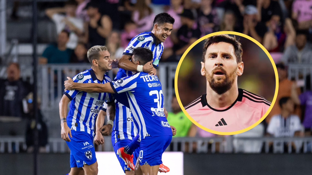 ¡Messi tuvo miedo! Rayados le gana al Inter Miami en la Concachampions