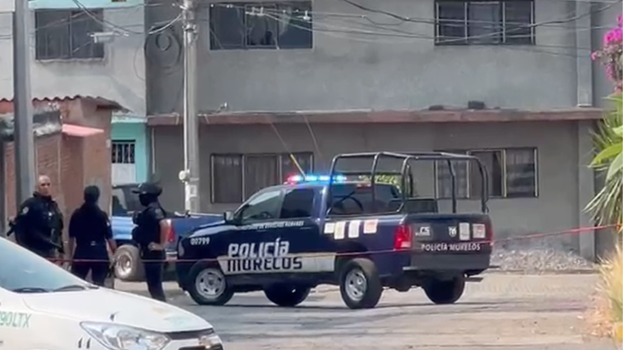 Ultiman a conductor en la colonia Porvenir de Jiutepec