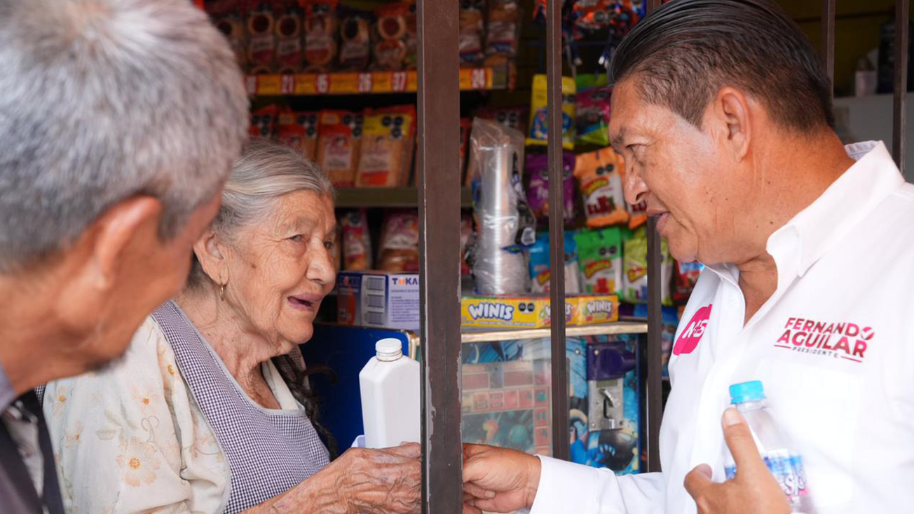 Recorre Fernando Aguilar Palma la colonia Modesto Rangel
