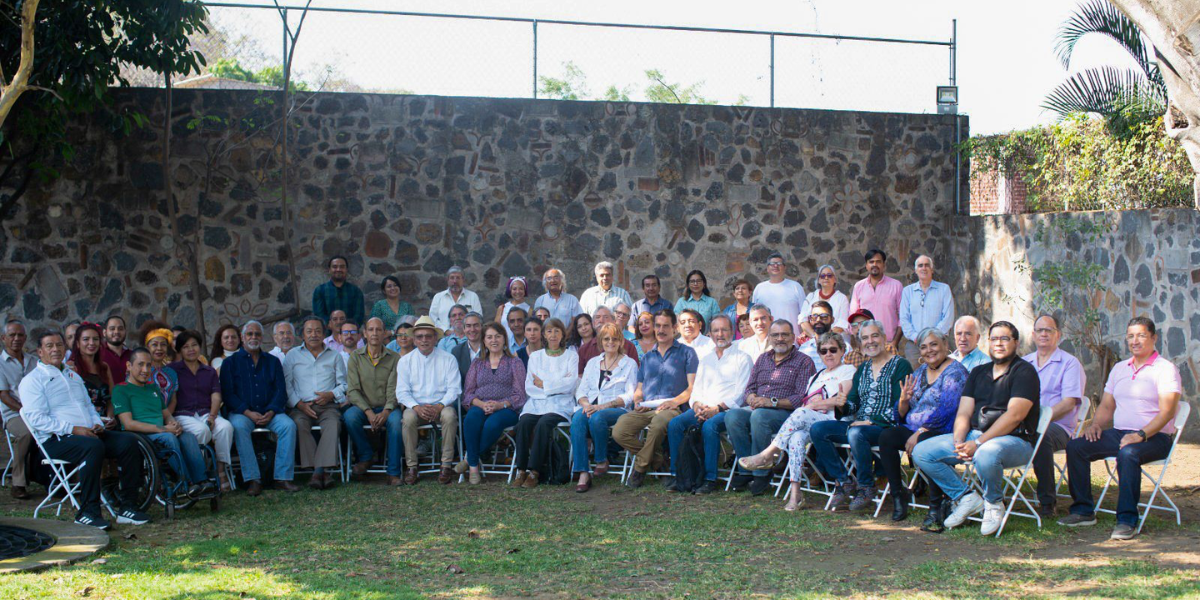 La candidata Margarita González Saravia se reunió con ambientalistas.