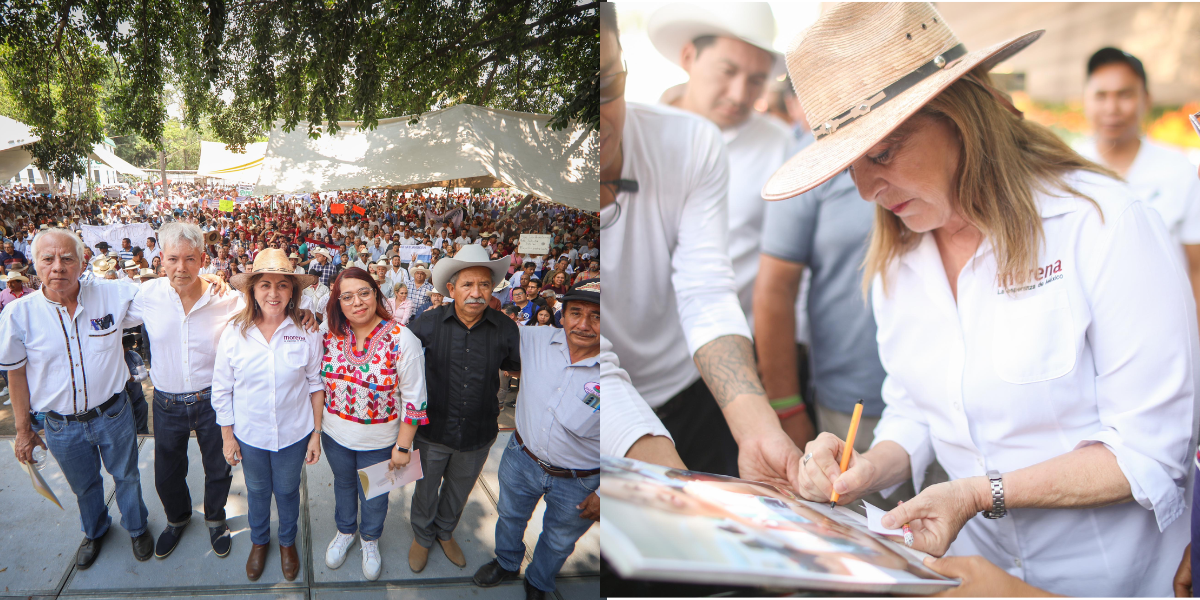 Campesinos de Cuautla manifestaron inquietudes a la candidata de la coalición Sigamos Haciendo Historia.