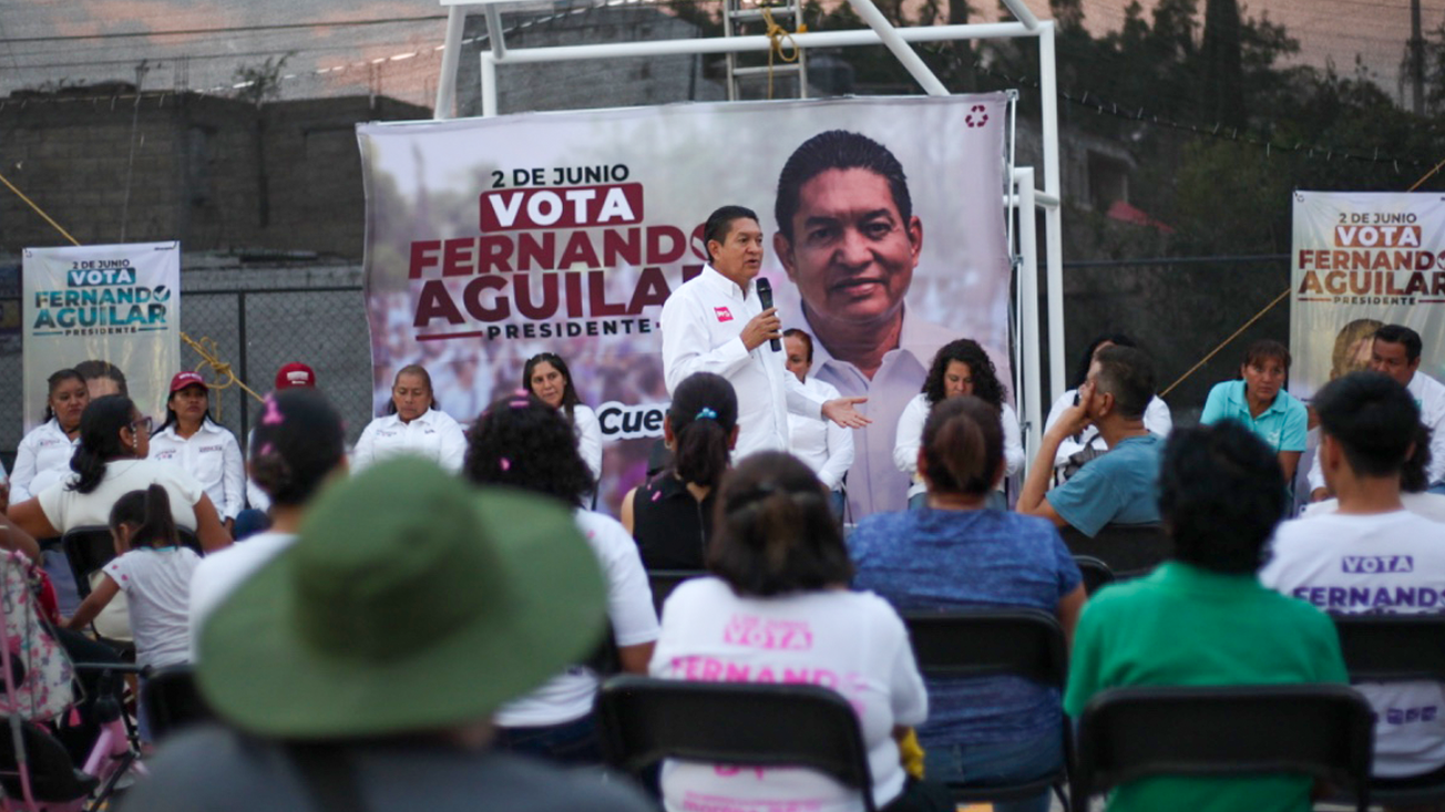 Respaldan Campo Nuevo y la Benito Juárez a Fernando Aguilar rumbo a la presidencia de E. Zapata