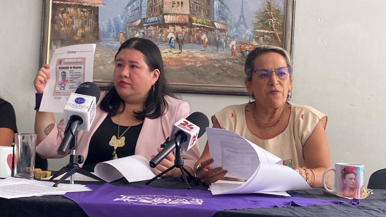 Sergio Estrada Cajigal es exhibido como presunto violentador de una mujer