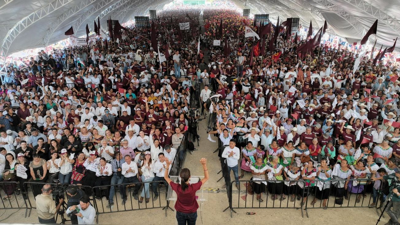“Construiremos la autopista Palenque-San Cristobal”: Claudia Sheinbaum en Chiapas