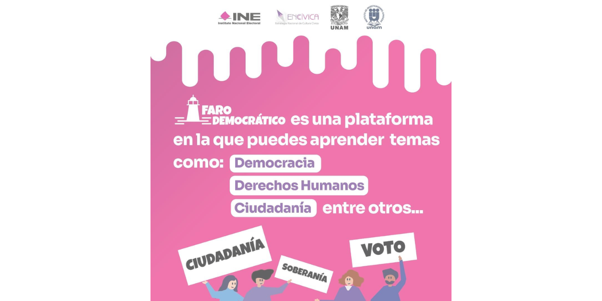 Faro Democrático puede ser consultado por cualquier ciudadano.