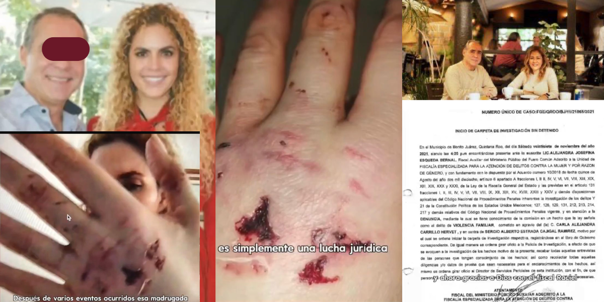 Karla Carrillo denunció agresiones físicas por pare de su expareja.