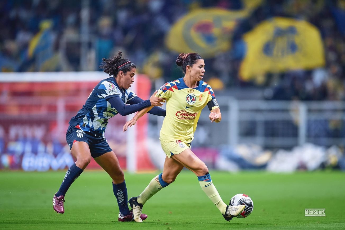 Las Águilas se acercan a la tercera copa; ganan la ida de la final femenil