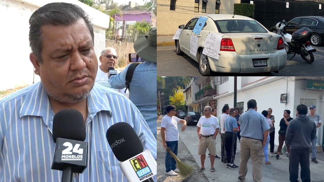 falta de agua sapac cuernavaca 