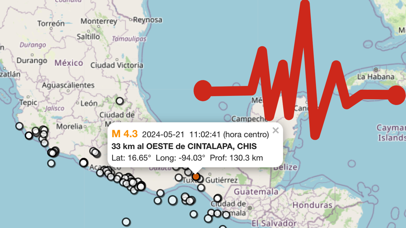 Al menos 48 sismos sacudieron México en las últimas 24 horas: SSN