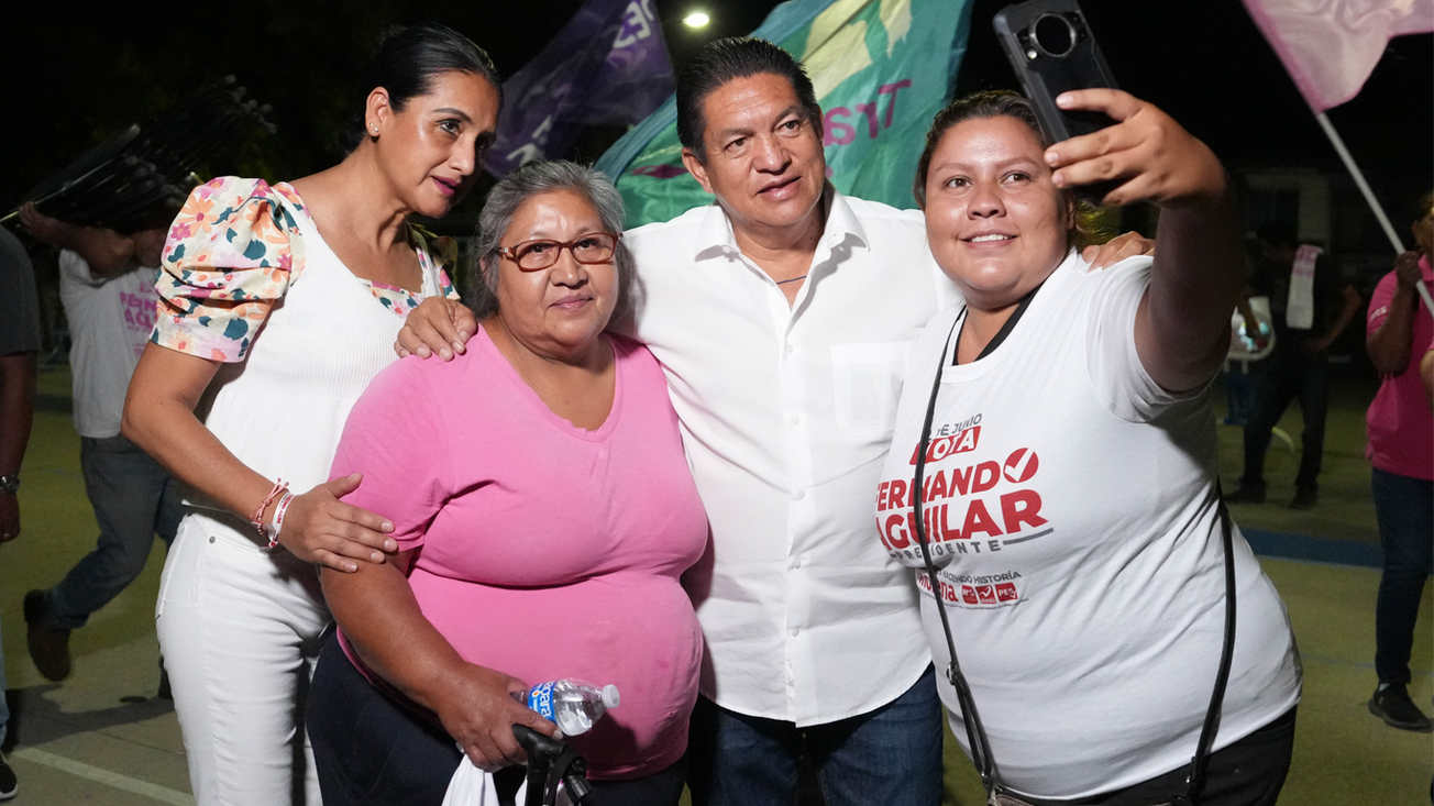 “Tenemos experiencia y amor al pueblo; juntos vamos a hacer las cosas bien otra vez”: Fernando Aguilar Palma