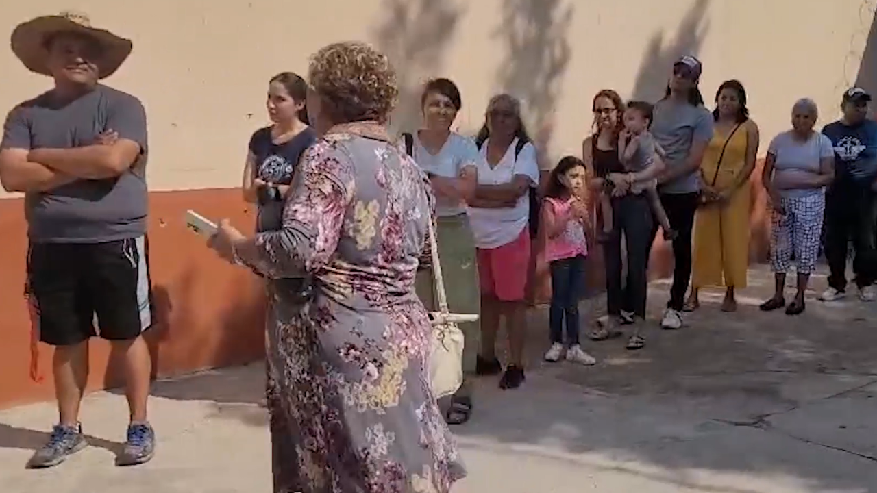 (Video) Elecciones 2024: Señora se pelea en casilla de Jiutepec