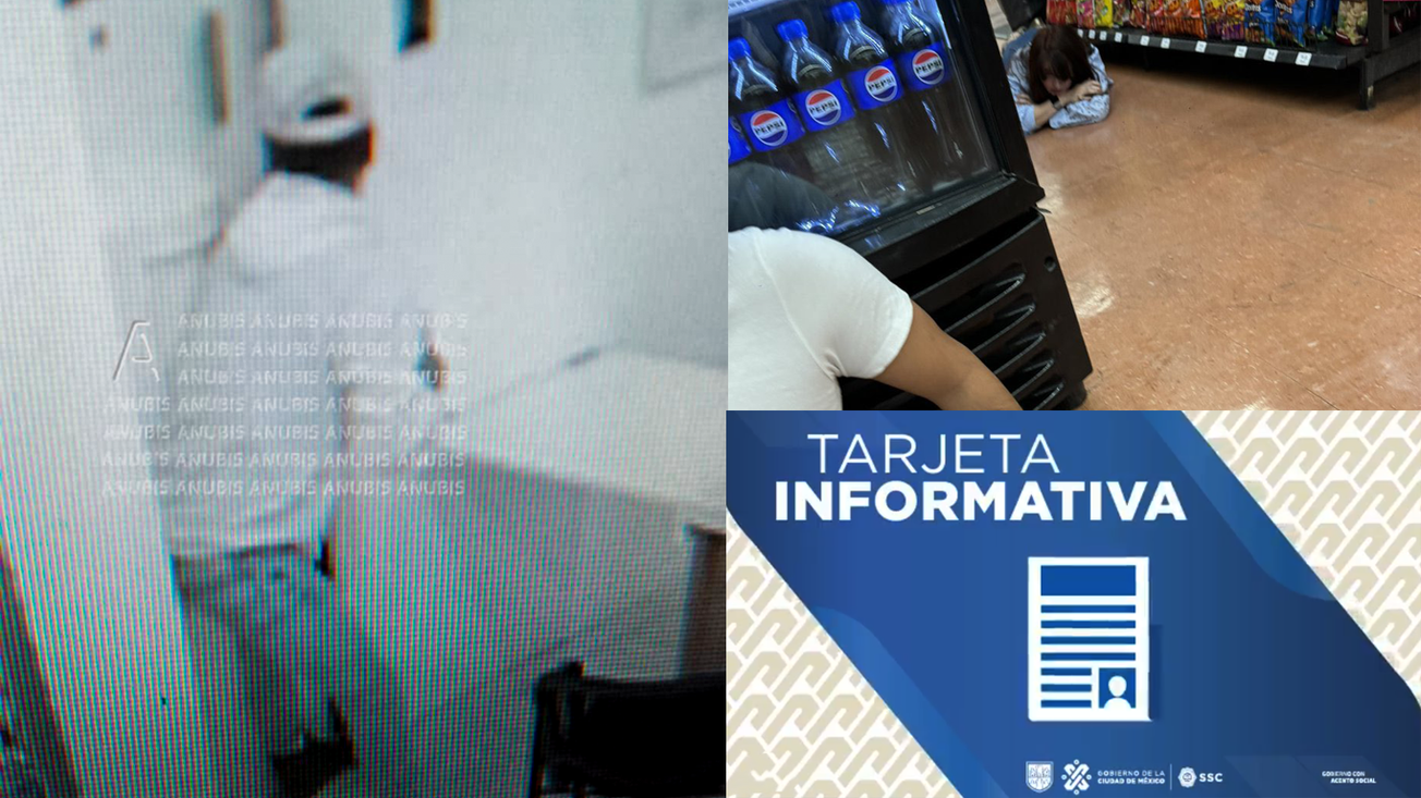 La SSC CDMX informa sobre intento de robo en banco dentro de centro comercial