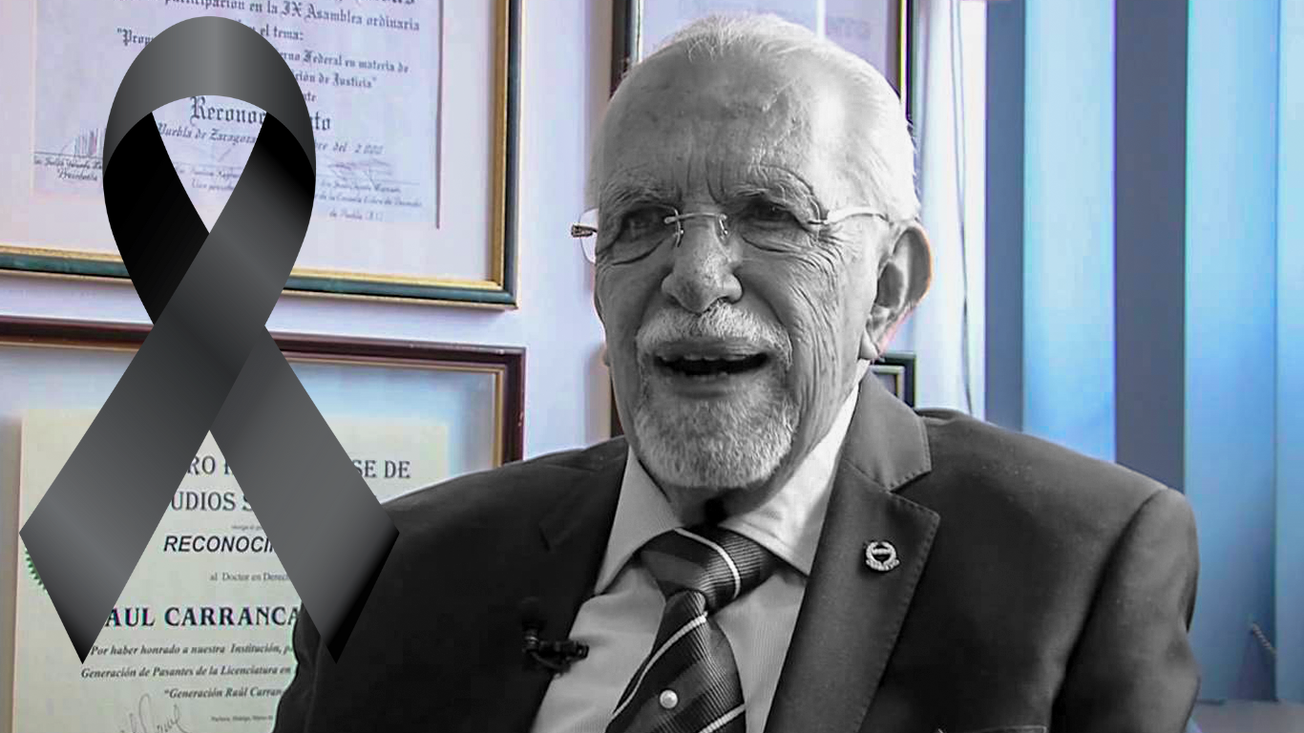 Raúl Carrancá y Rivas, ilustre jurista mexicano, fallece a los 93 años