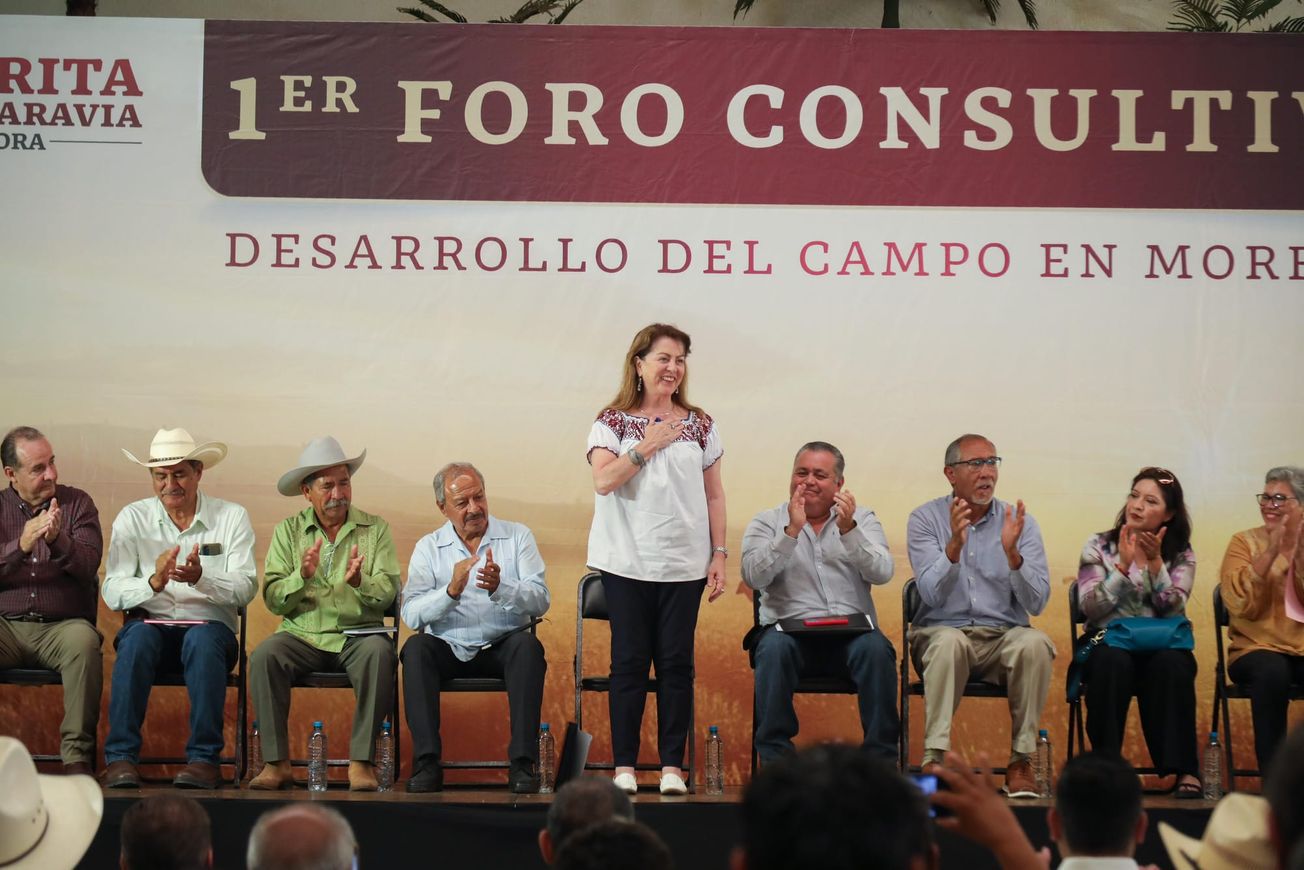 Margarita González Saravia Reafirma Compromiso con el Campo Morelense