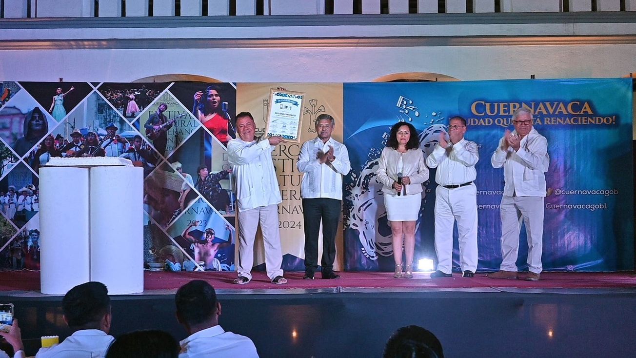 Alcalde de Cuernavaca destaca participación internacional y nacional en 3er Festival Cultural de Verano 2024
