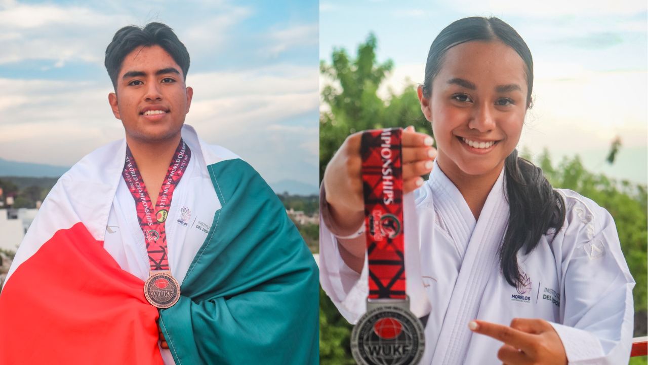 Atletas morelenses reconocimiento karate