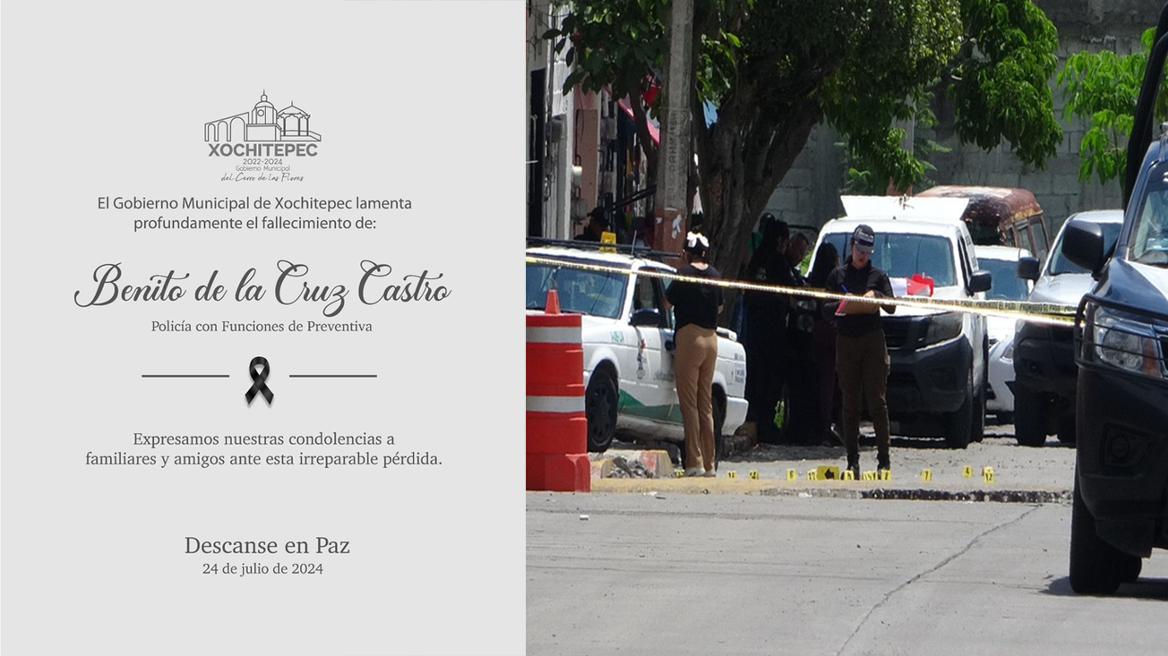 Identifican al hombre asesinado esta mañana en Xochitepec: era policía