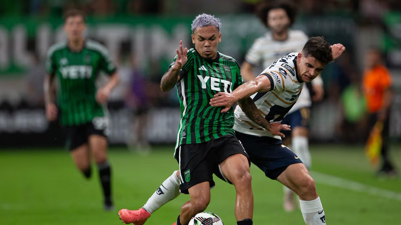 Pumas cae 3-2 en su debut en la Leagues Cup contra Austin FC