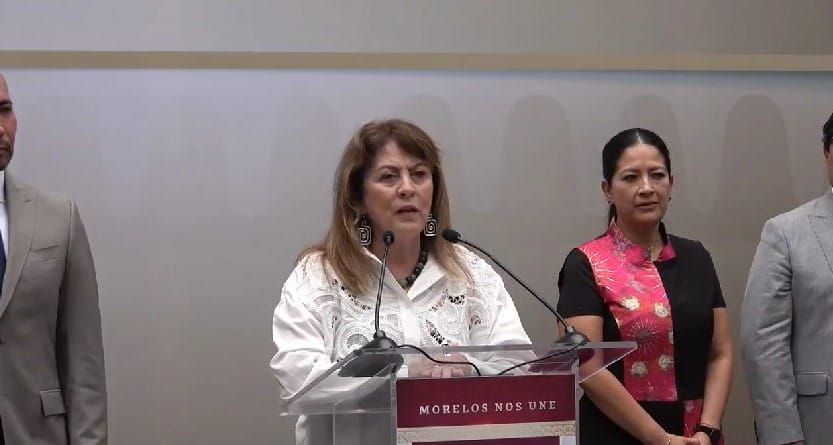 Margarita Saravia se reunirá con diputadas y diputados de Morelos