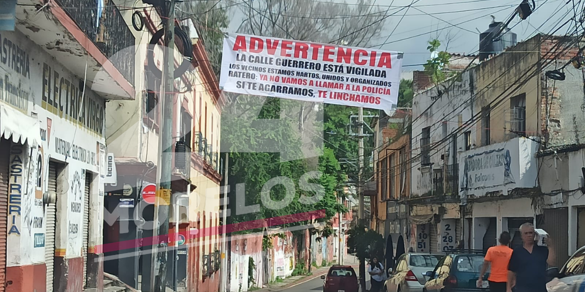 Comerciantes se dicen cansados de los robos. 