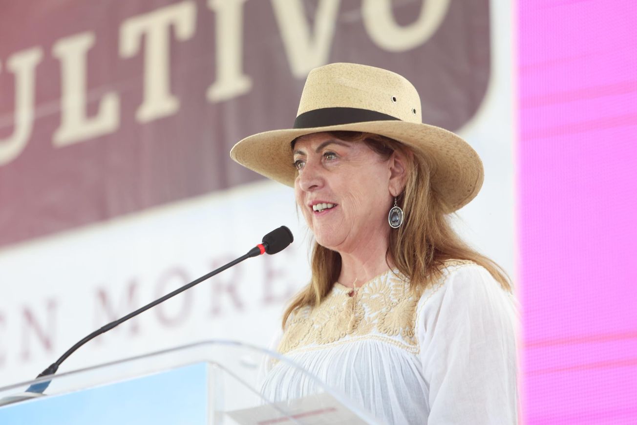 Margarita González Saravia impulsará comercialización del campo morelense