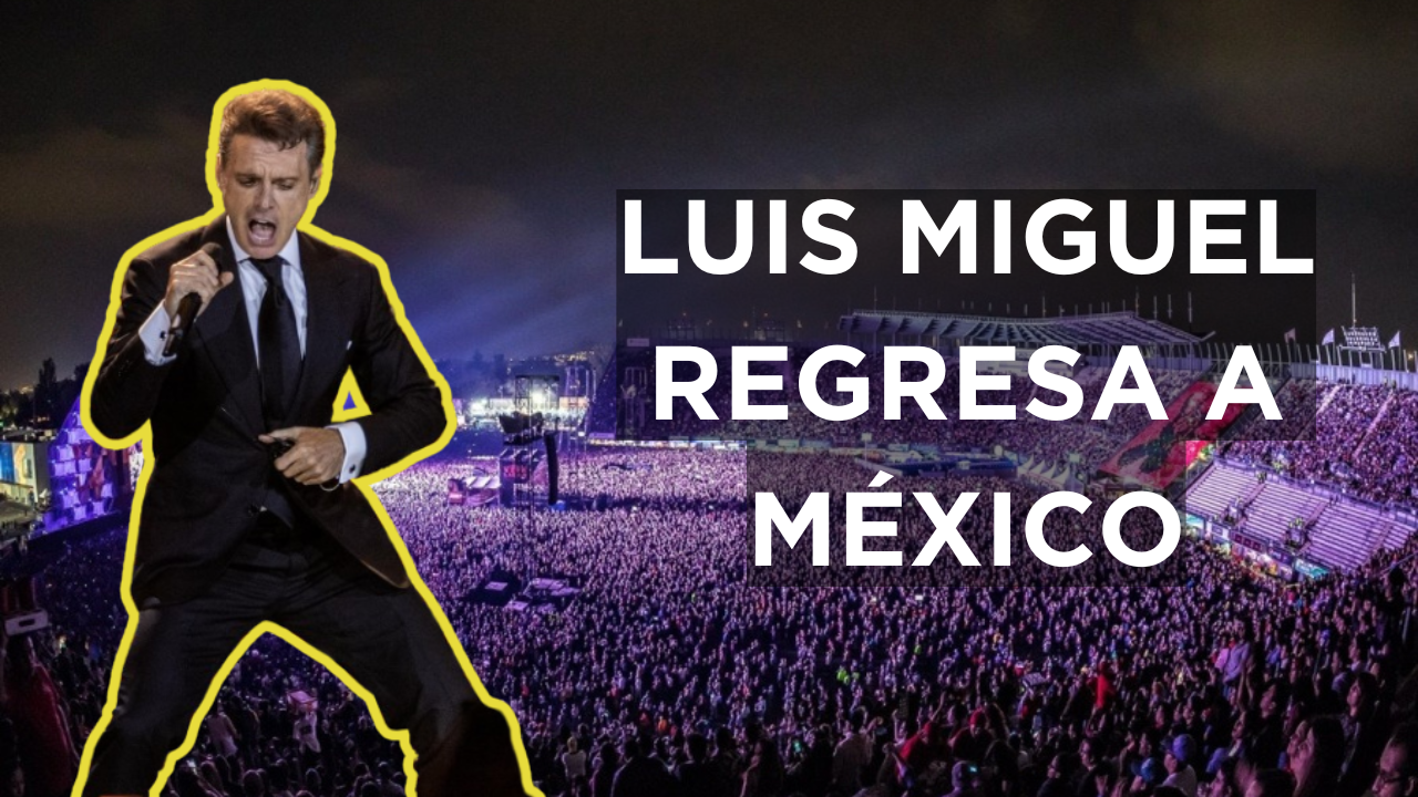 Inicia gira de conciertos de LUIS MIGUEL en México