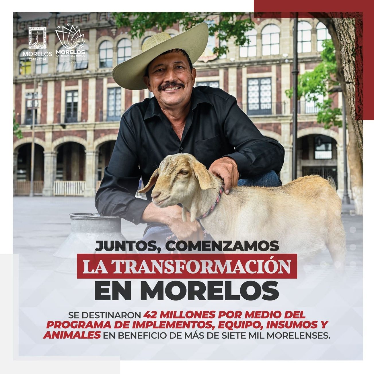 Invierten 42 millones de pesos en sector agropecuario de Morelos