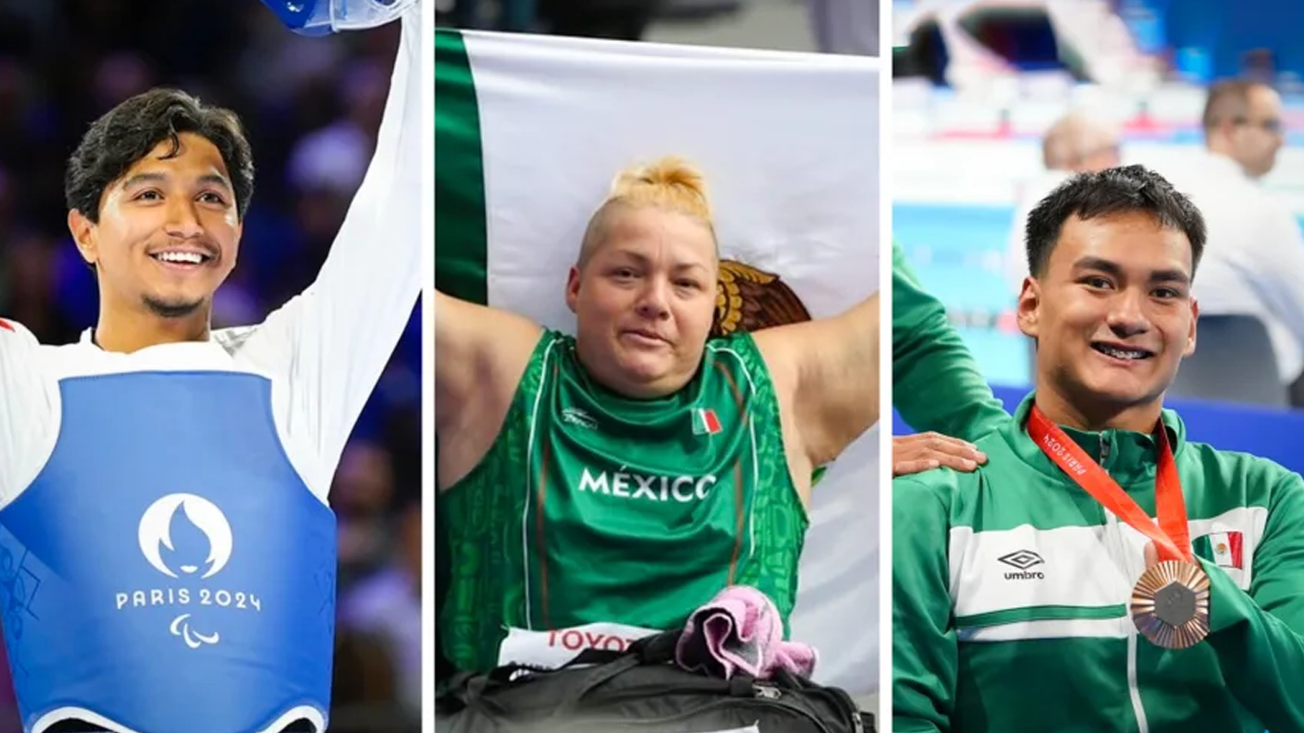 México sigue sumando medallas en los Paralímpicos de París 2024