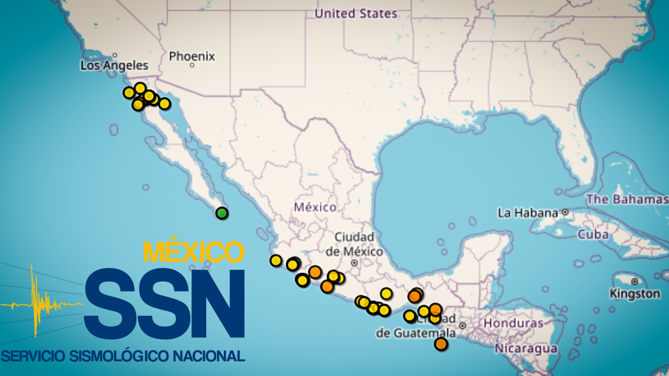 Al Menos 47 Sismos Sacudieron México en las Últimas 24 Horas: SSN