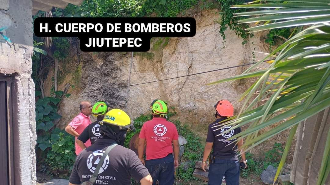 Nuevo deslave en la colonia Jardín Juárez, Jiutepec