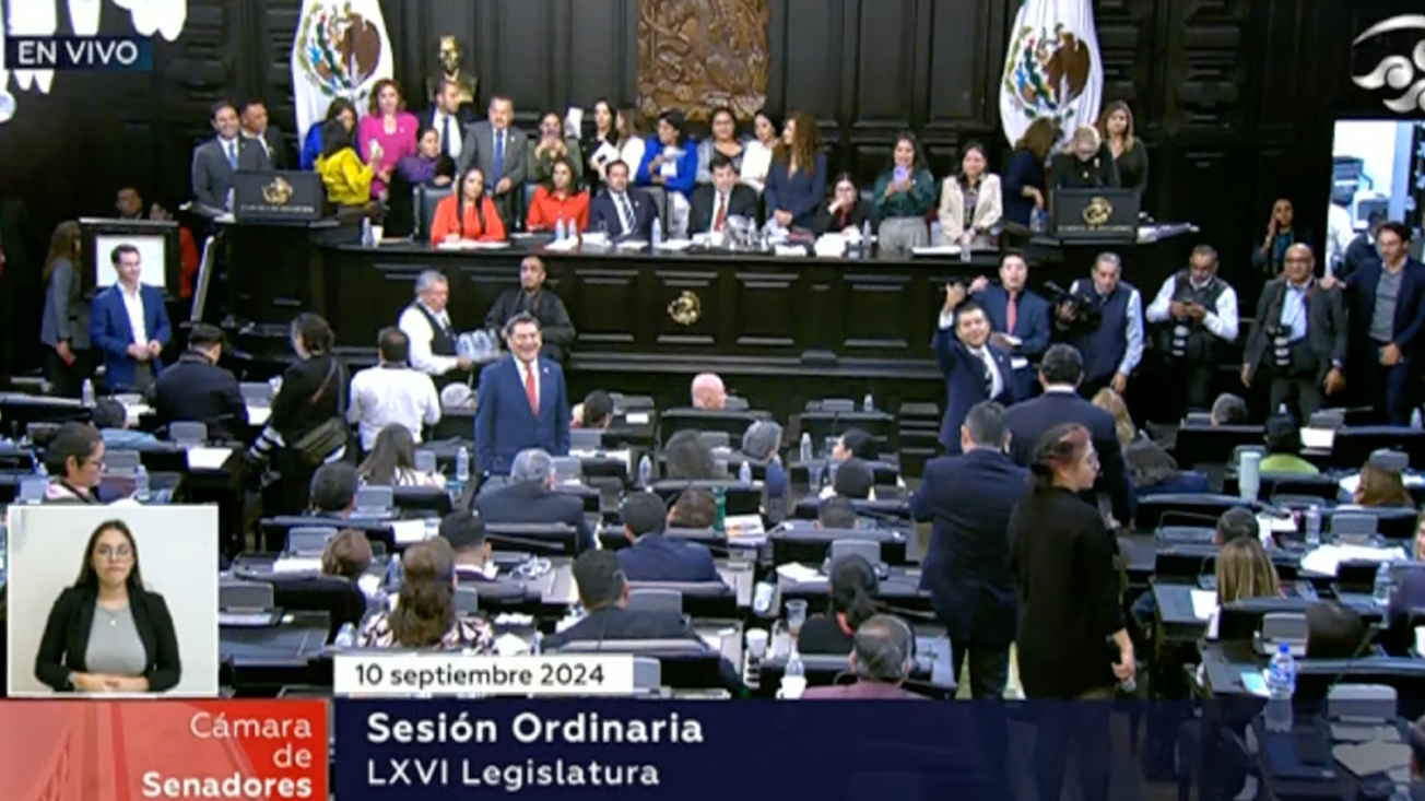 ¡La Reforma Va! Senadores Aprueban por Mayoría Calificada la Reforma al Poder Judicial