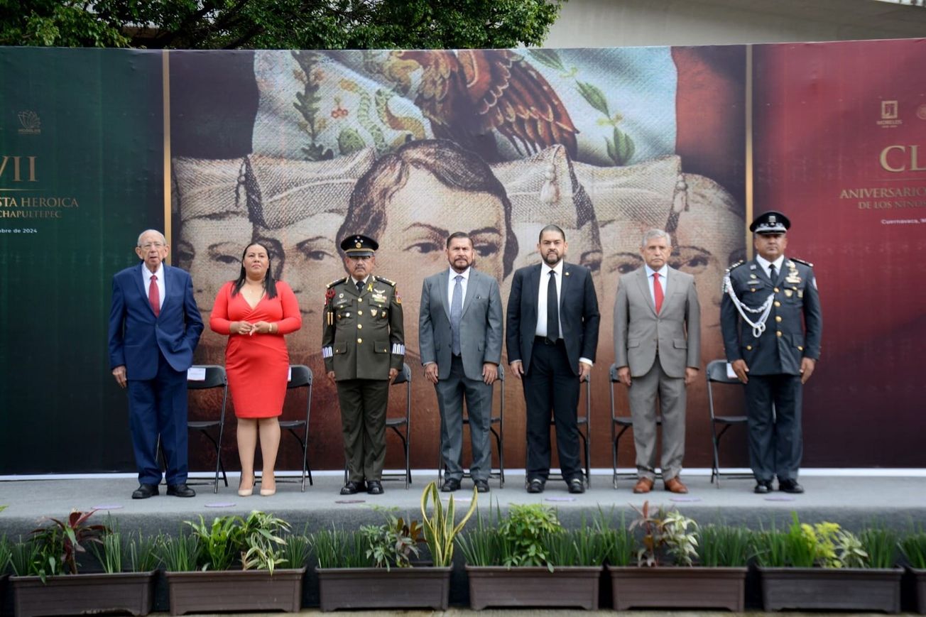 Participa José Luis Uriostegui en la conmemoración de la gesta heroica de los Niños Héroes