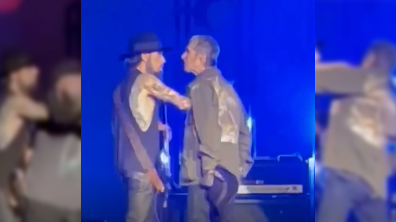 Perry Farrell y Dave Navarro de Jane's Addiction se Enfrentaron en el Escenario